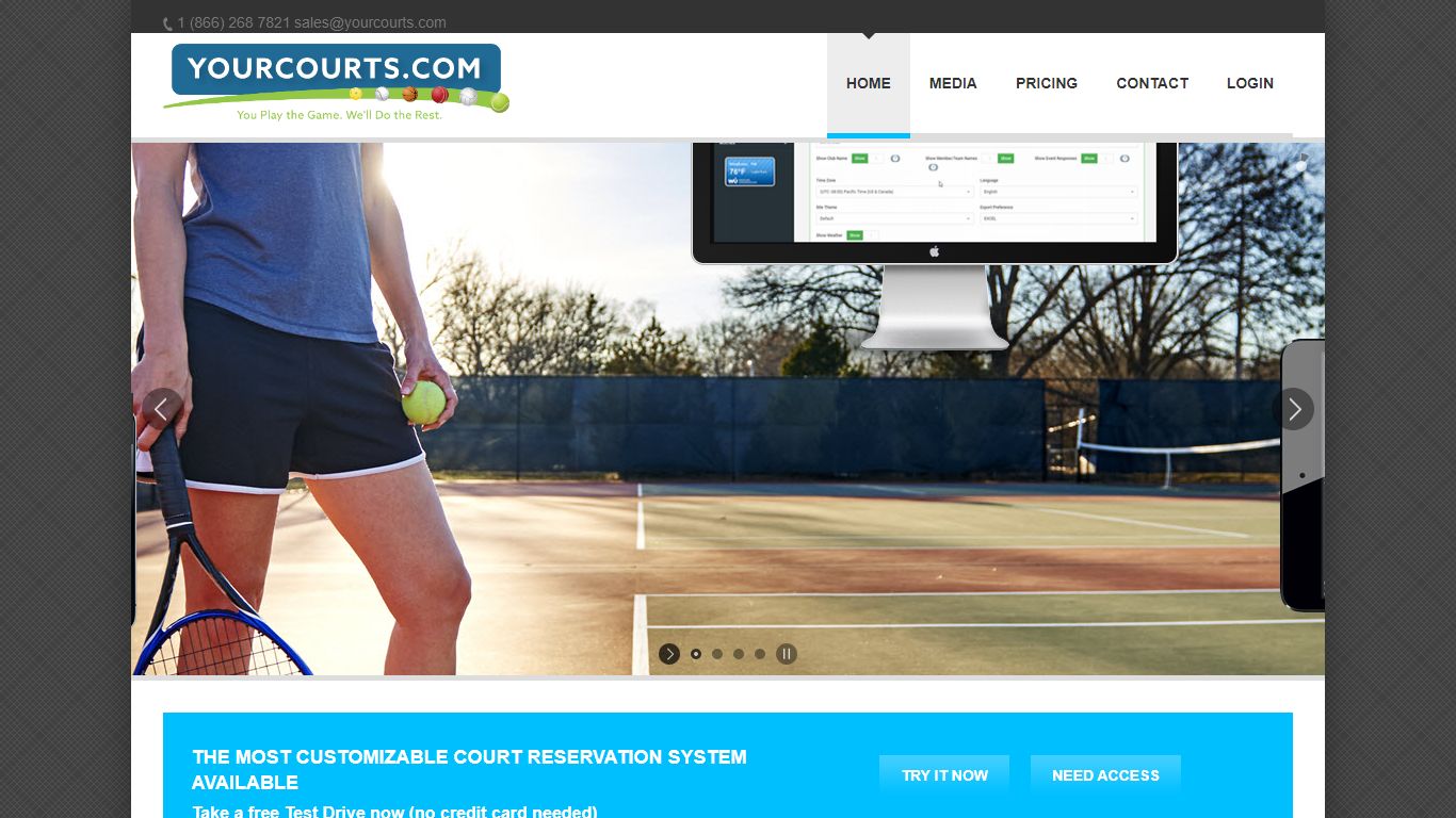 YourCourts.com - Cloud Based Court Reservations